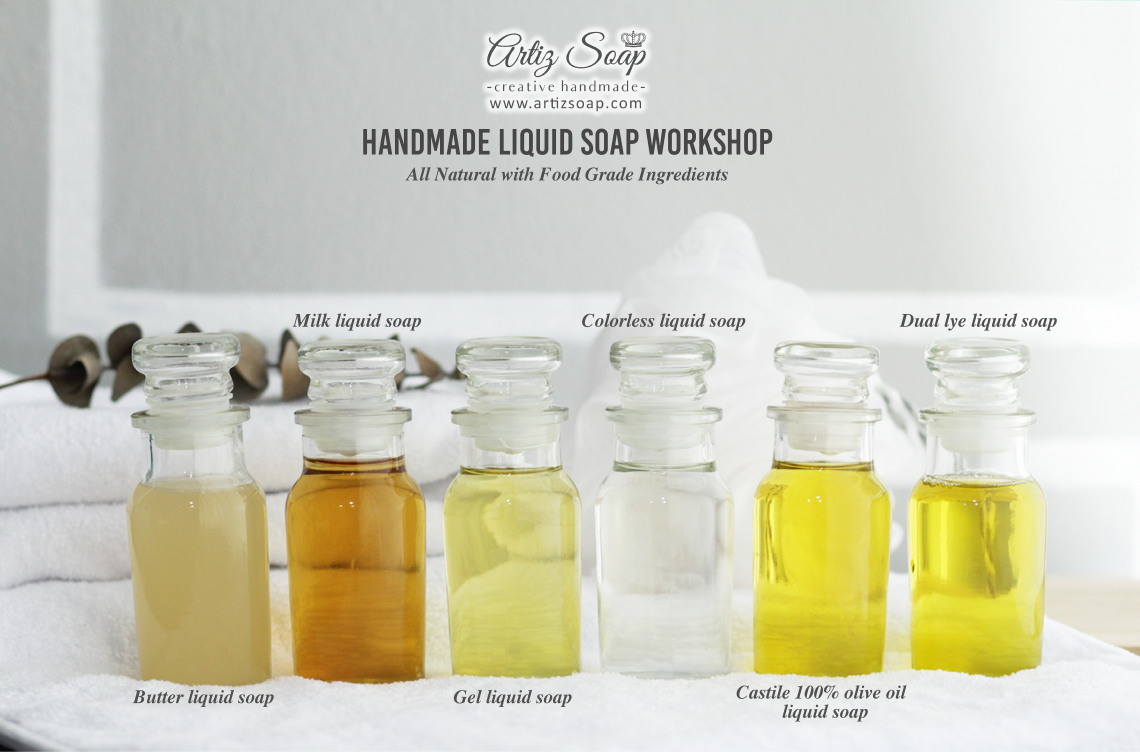 Liquid Soap Making (Advance Intensive) Artiz Soap