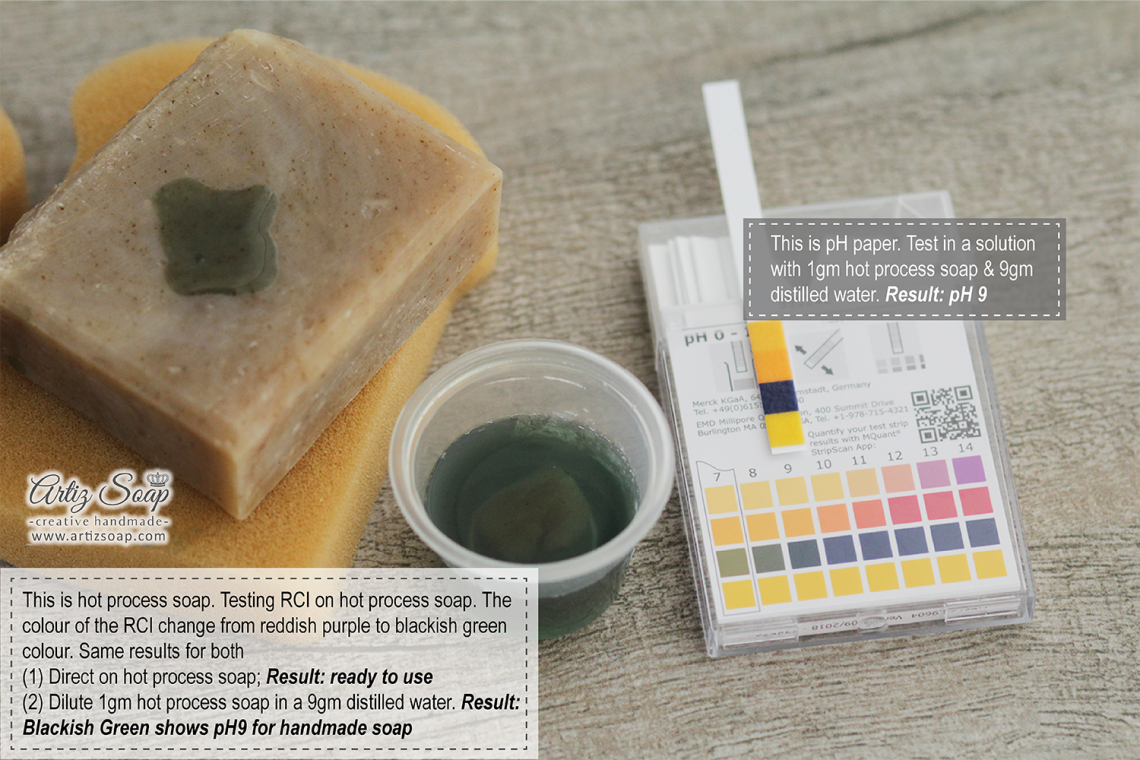 Soap pH indications Artiz Soap