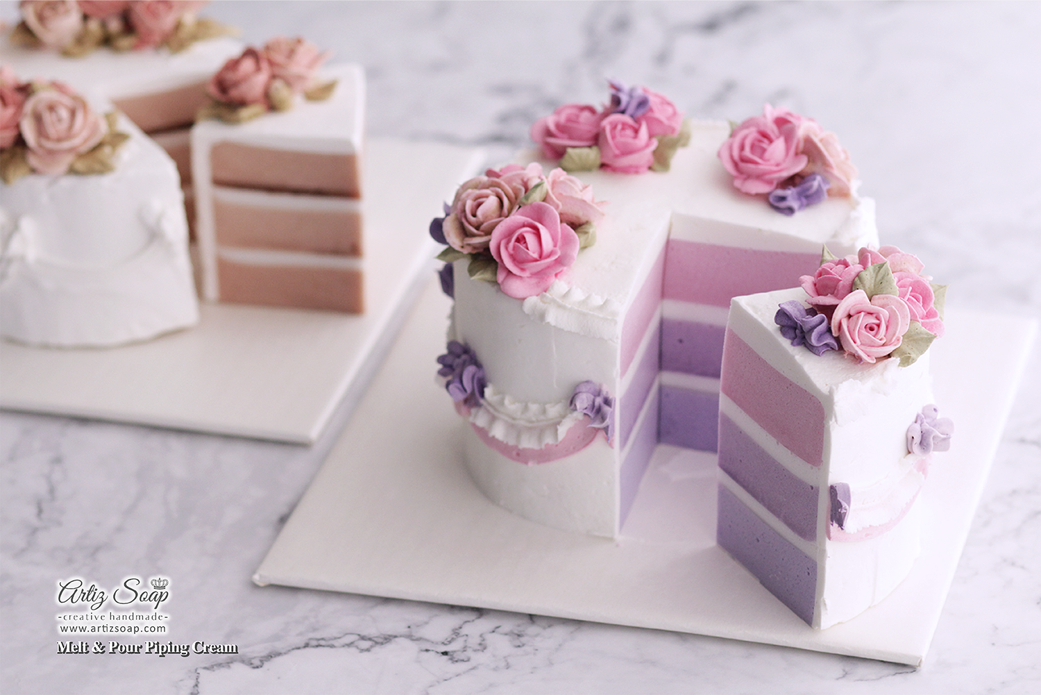 Hand Soap Layer Cake - Classy Girl Cupcakes